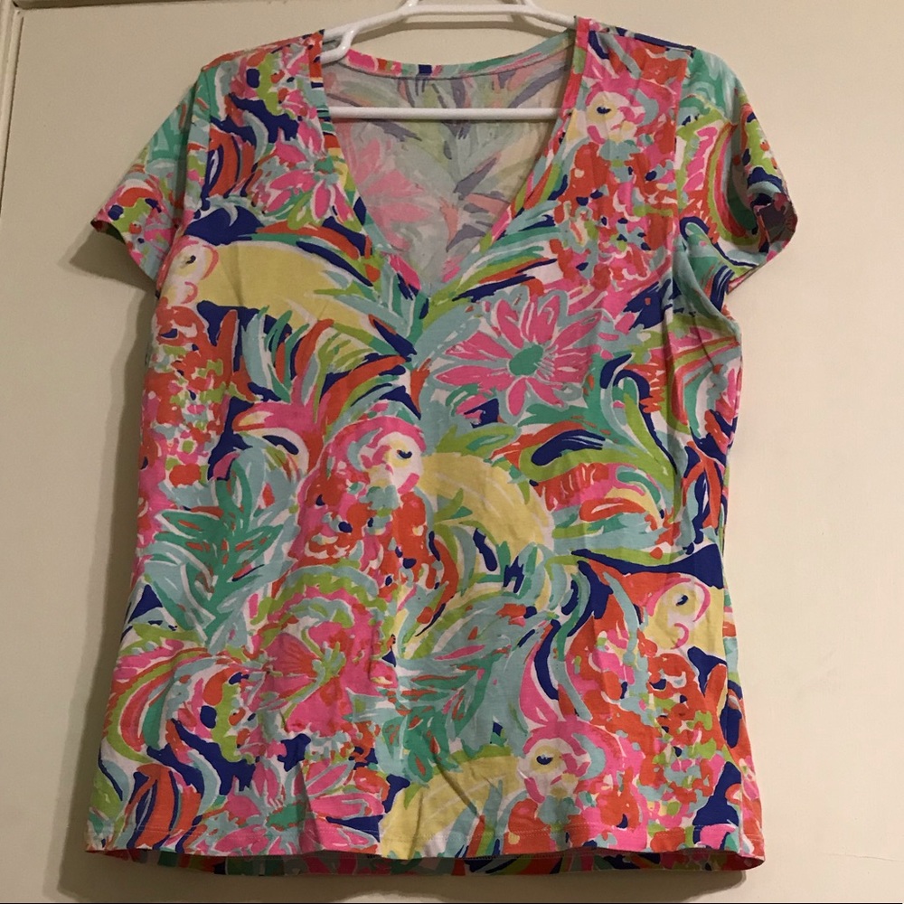 Lilly Pulitzer Casa Banana shirt